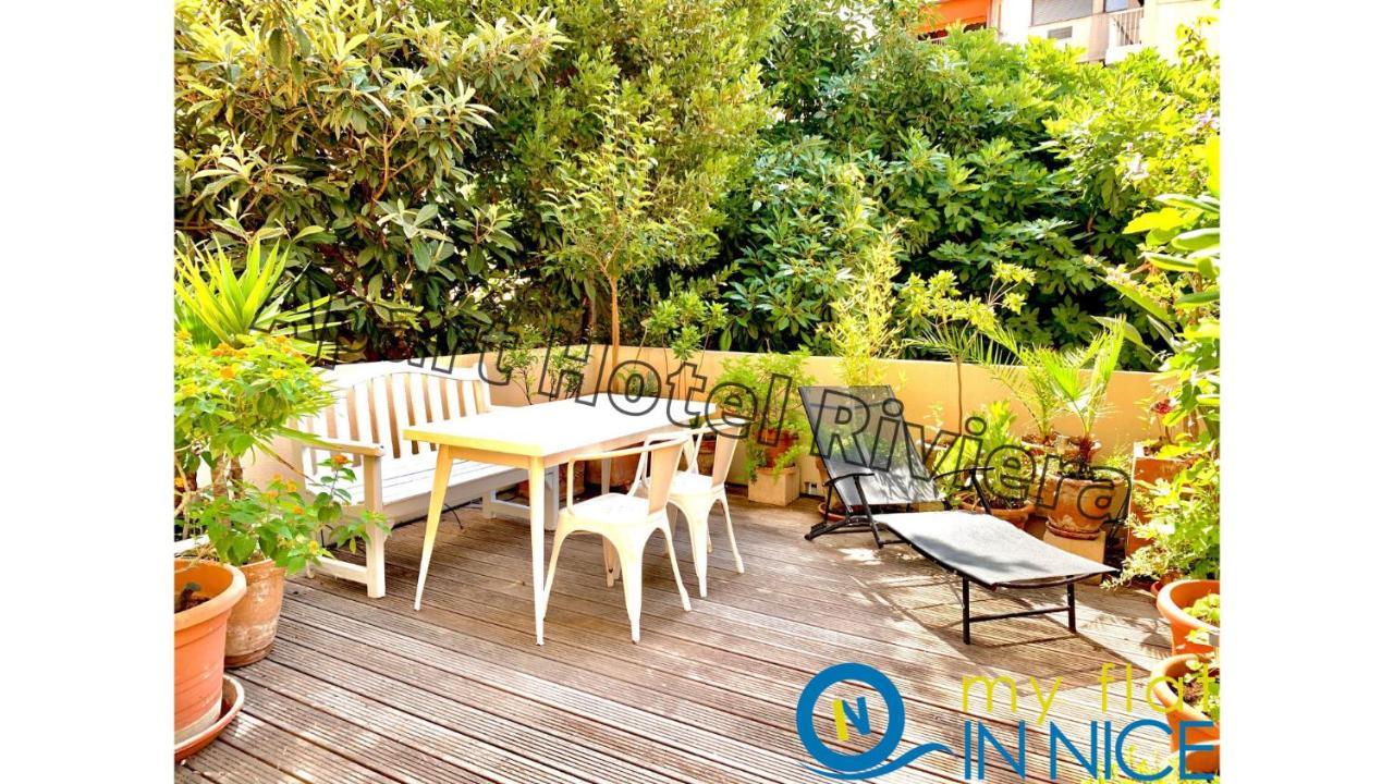 Aparthotel Riviera - Grimaldi Coeur De Ville - Large Studio Ac With Bigger South Terrace - Hyper Centre - Terrasse Esprit Niza Exterior foto