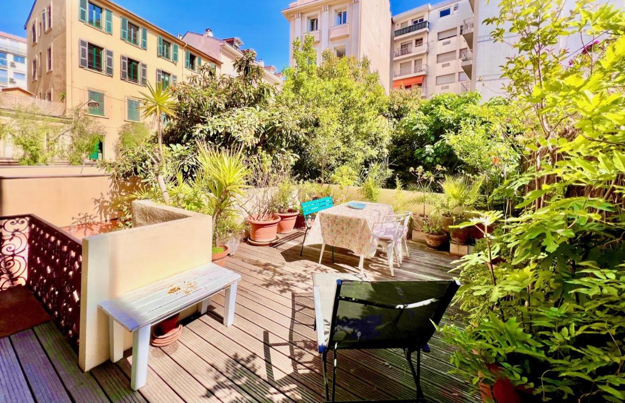 Aparthotel Riviera - Grimaldi Coeur De Ville - Large Studio Ac With Bigger South Terrace - Hyper Centre - Terrasse Esprit Niza Exterior foto